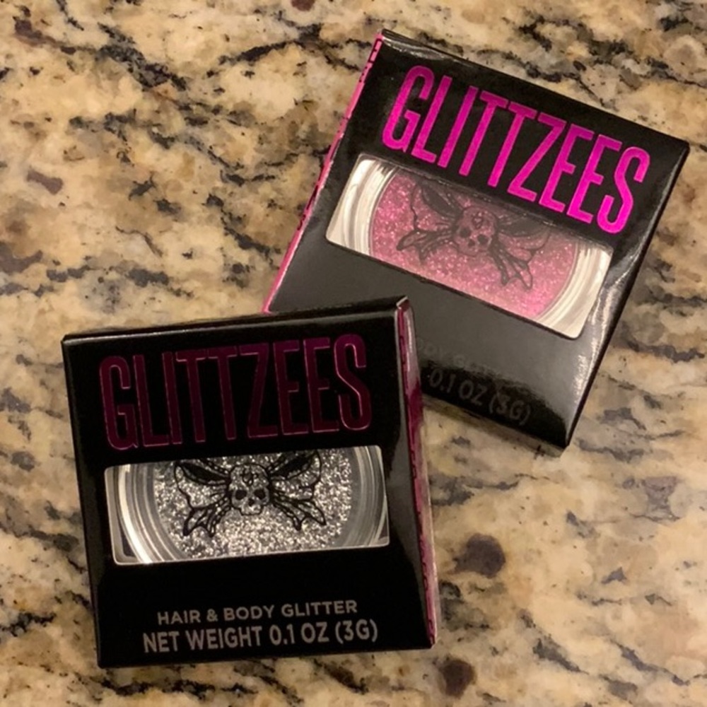 Set of Two Glittzees Hair and Body Glitter.  NWT